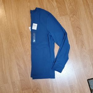 Men's blue thermal top